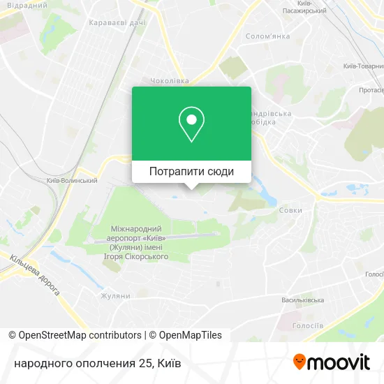 Карта народного ополчения 25
