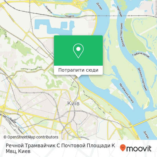 Карта Речной Трамвайчик С Почтовой Площади К Мвц
