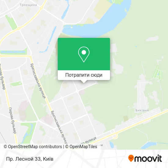 Карта Пр. Лесной 33