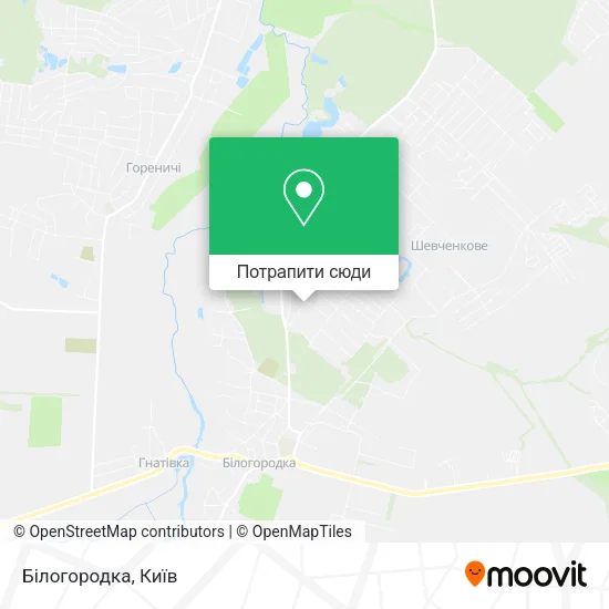 Карта Білогородка