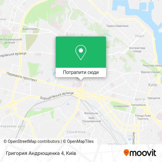 Карта Григория Андрющенка 4