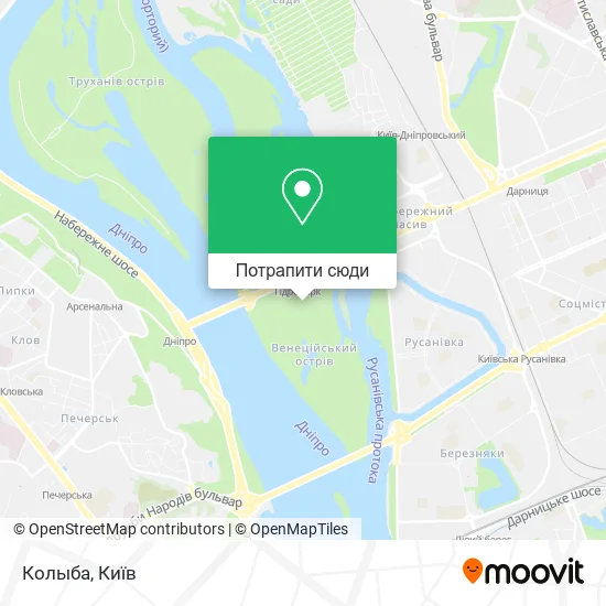 Карта Колыба