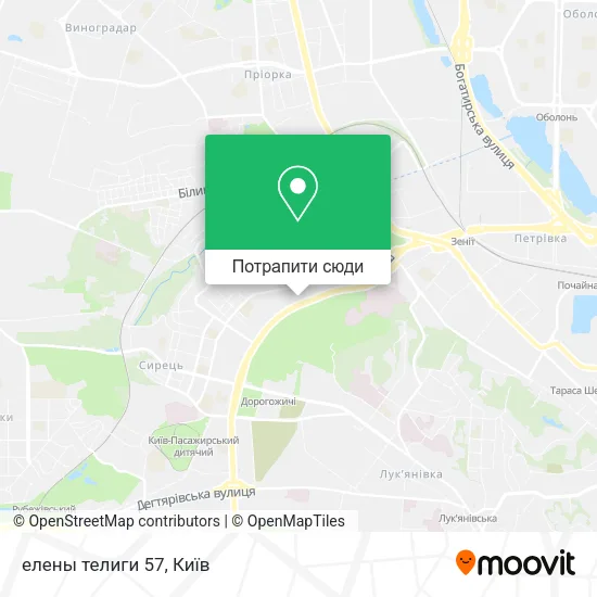 Карта елены телиги 57