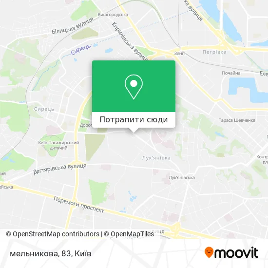 Карта мельникова, 83