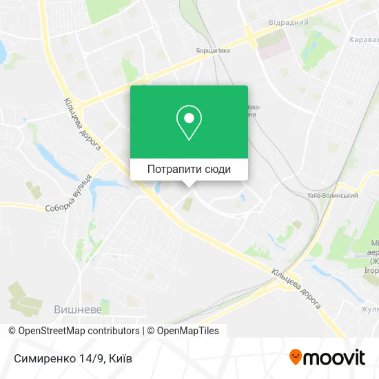 Карта Симиренко 14/9