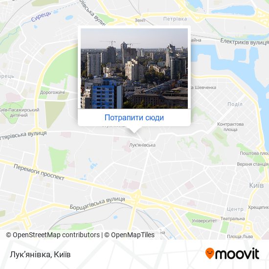 Карта Лук’янівка