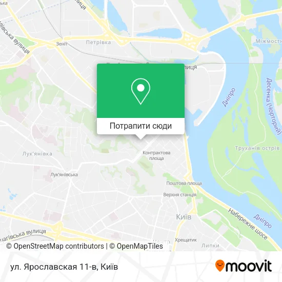 Карта ул. Ярославская 11-в