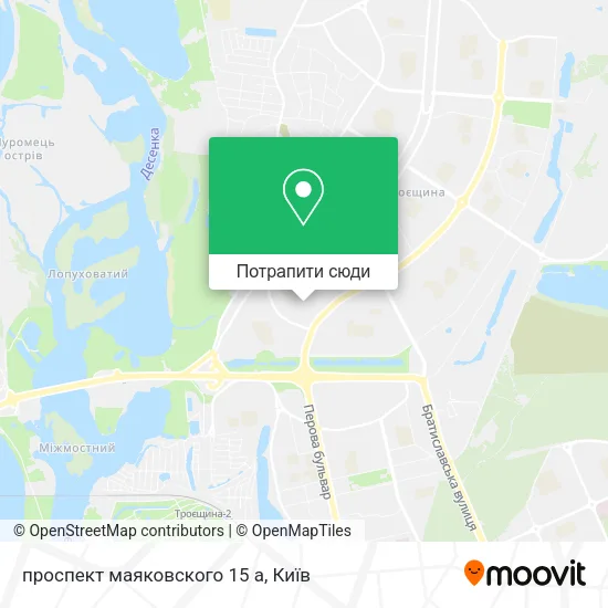 Карта проспект маяковского 15 а