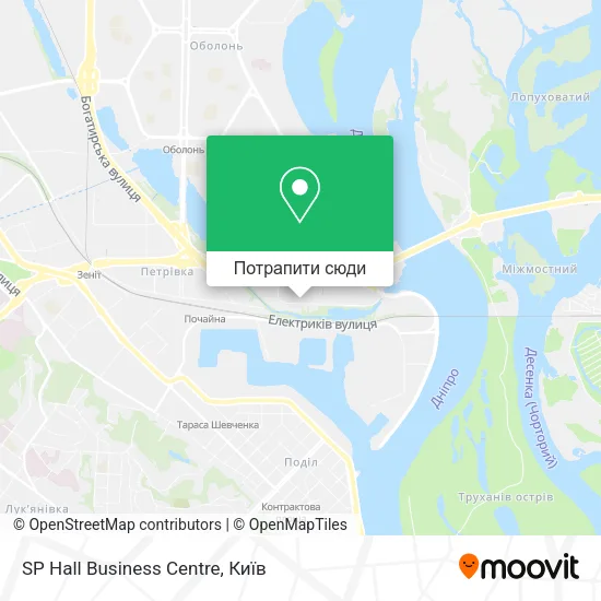 Карта SP Hall Business Centre