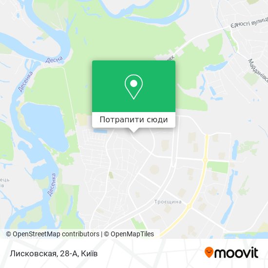Карта Лисковская, 28-А