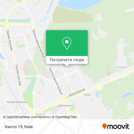 Карта Киото 19