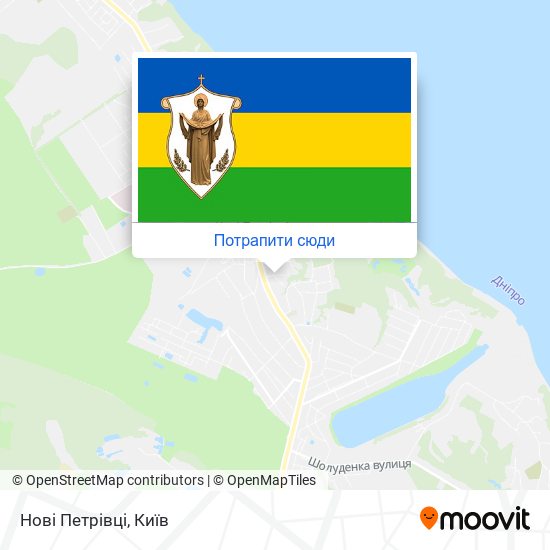 Карта Нові Петрівці