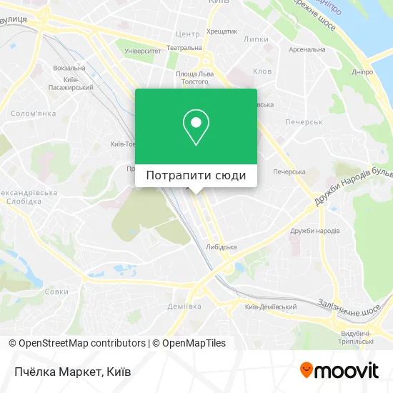 Карта Пчёлка Маркет