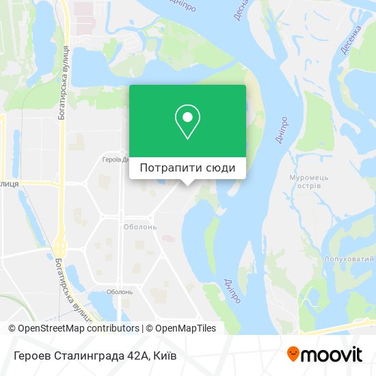 Карта Героев Сталинграда 42А