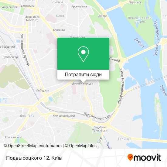 Карта Подвысоцкого 12