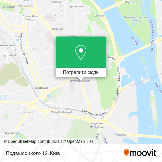 Карта Подвысоцкого 12