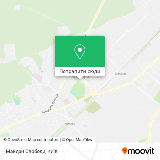 Карта Майдан Свободи