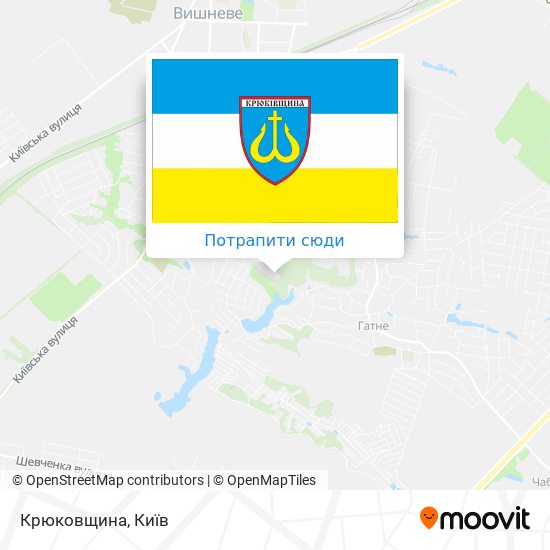 Карта Крюковщина