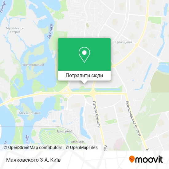 Карта Маяковского 3-А