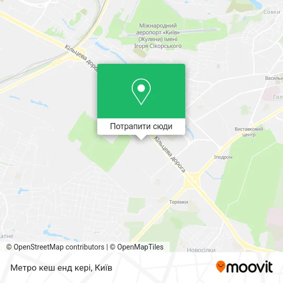 Карта Метро кеш енд кері