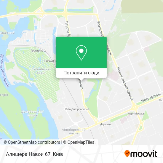 Карта Алишера Навои 67
