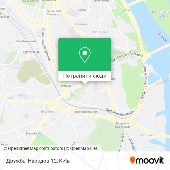 Карта Дружбы Народов 12