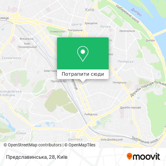 Карта Предславинська, 28