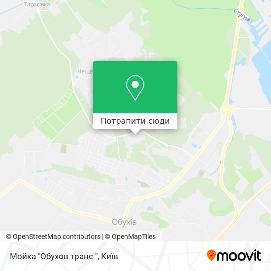 Карта Мойка "Обухов транс "