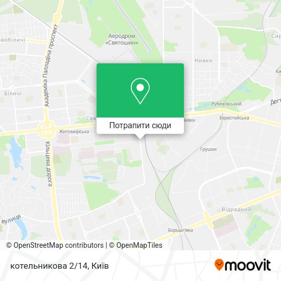 Карта котельникова 2/14