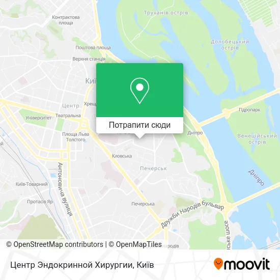 Карта Центр Эндокринной Хирургии