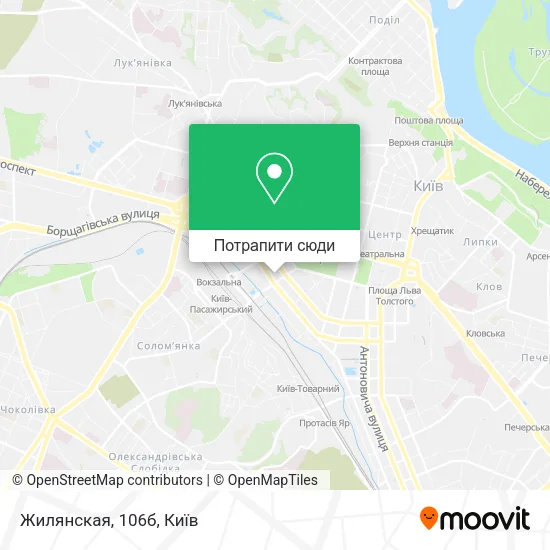 Карта Жилянская, 106б