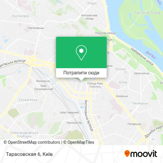 Карта Тарасовская 6
