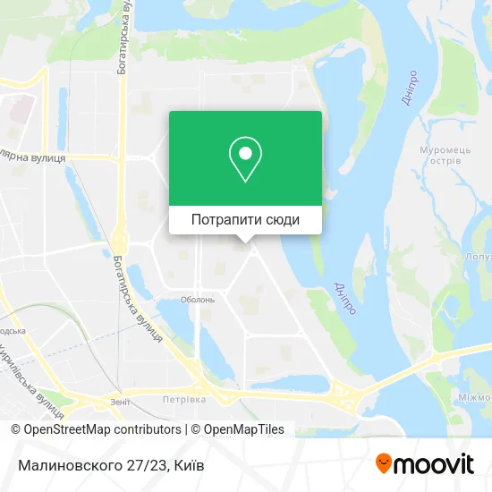 Карта Малиновского 27/23