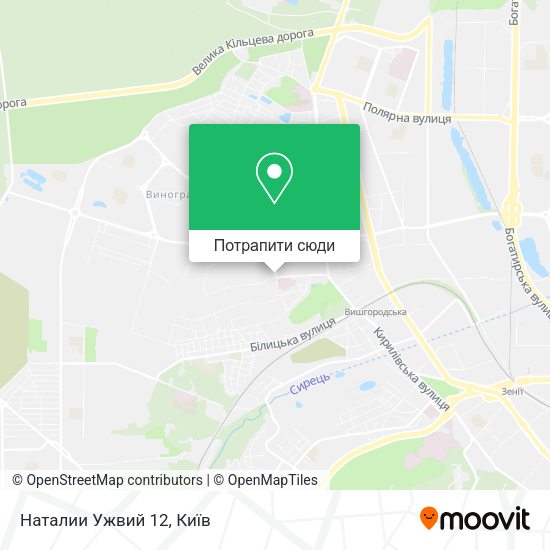 Карта Наталии Ужвий 12