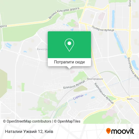 Карта Наталии Ужвий 12