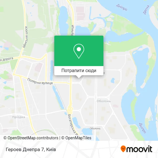 Карта Героев Днепра 7