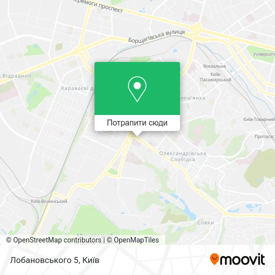 Карта Лобановського 5