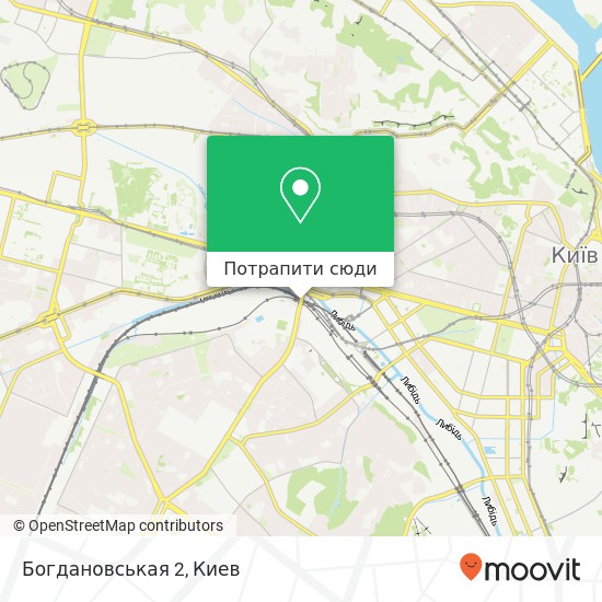 Карта Богдановськая 2