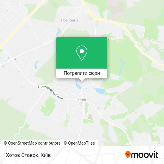 Карта Хотов Ставок