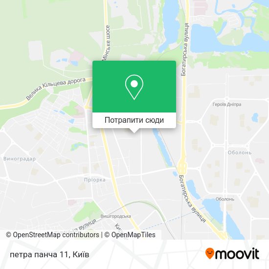 Карта петра панча 11