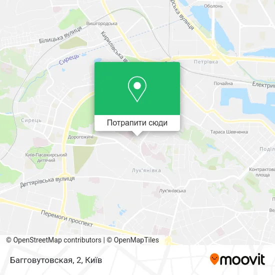 Карта Багговутовская, 2
