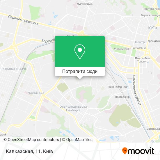 Карта Кавказская, 11