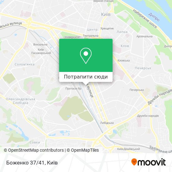 Карта Боженко 37/41