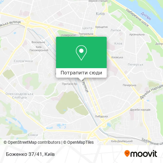 Карта Боженко 37/41