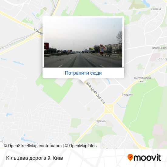 Карта Кільцева дорога 9