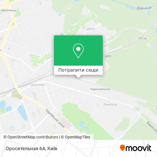 Карта Оросительная 6А