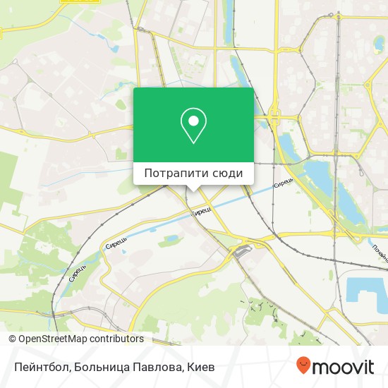 Карта Пейнтбол, Больница Павлова