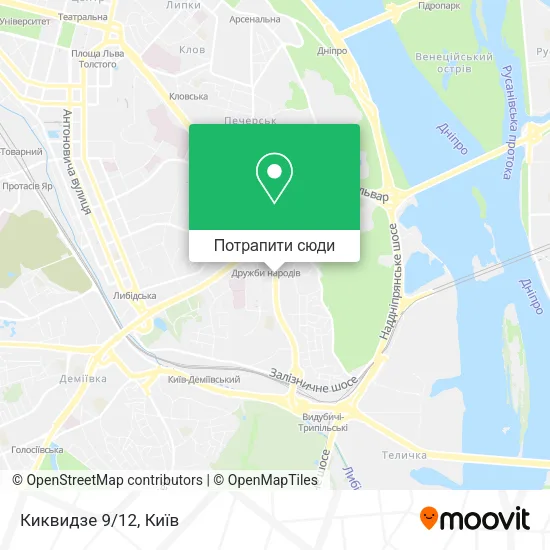 Карта Киквидзе 9/12