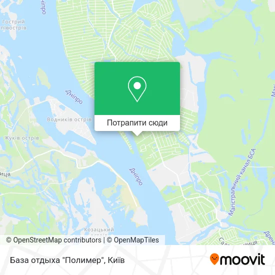 Карта База отдыха "Полимер"