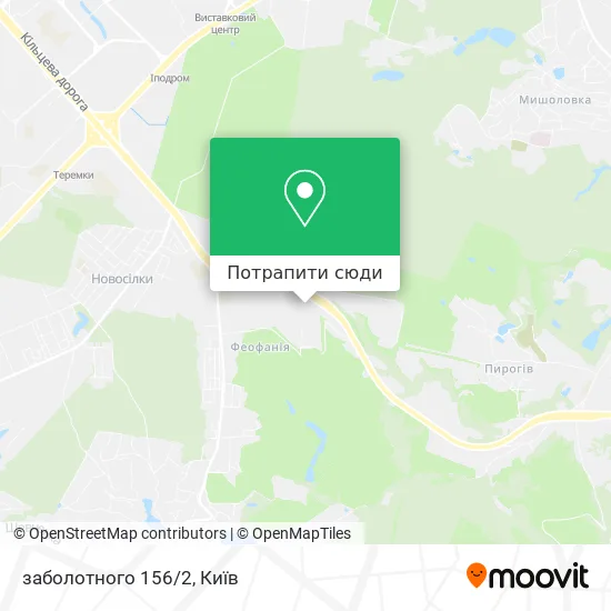 Карта заболотного 156/2